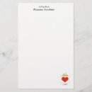 Search for love note stationery paper Heart