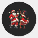 Search for african american santa claus stickers Merry christmas