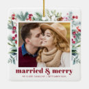 Search for newlywed first married ornaments Newlyweds first christmas