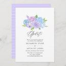 Recherche de lavande et bleu invitations Été