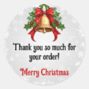 Search for business christmas stickers Customer