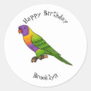 Search for lorikeet stickers Parrot