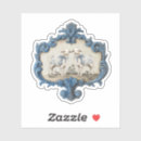 Search for antique toile stickers Blue