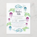 Search for sea life invitations Pool party