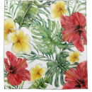 Search for hibiscus flower shower curtains Plumeria