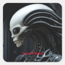Search for space alien stickers Astronaut