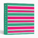 Search for red green binders Striped