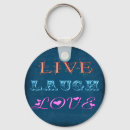 Search for live laugh love keychains Life