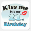 Recherche de kiss autocollants Anniversaire