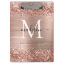 Search for glitter clipboards Blush pink