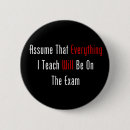 Search for exam buttons Professor