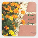 Search for marigold flowers stickers Orange