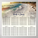Recherche de beach wedding seating charts Tropical