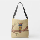 Search for feather handbags Owl