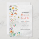 Search for colourful sweet 16 invitations Flowers