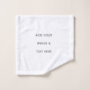 Search for monogram logo bath towels Blank  party plain template