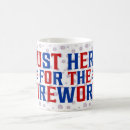Search for funny fireworks mugs Fourth