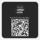 Recherche de code qr autocollants Moderne