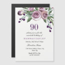 Search for magnetic birthday invitations Floral