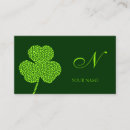 Search for lucky business cards Professional