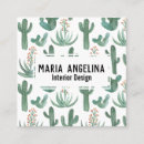 Search for desert business cards Watercolor