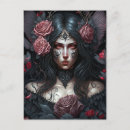 Search for dark pink rose postcards Fantasy
