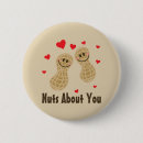 Search for funny nut buttons Cute