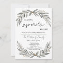 Search for pastel christmas invitations Wreath