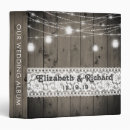 Search for rustic wedding albums String lights