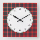 Search for tartan clocks Modern