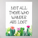 Search for not all who wander posters Lettering