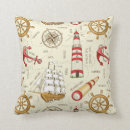 Search for ocean pillows Nautical