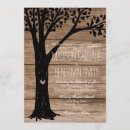 Search for carved heart tree wedding invitations Fall