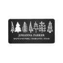 Search for rustic chalkboard return address labels Vintage