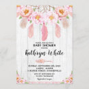 Recherche de rustic boho baby shower invitations Aquarelle