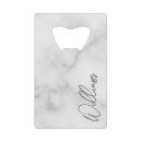 Search for credit card bottle openers Script