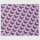 Search for purple butterfly wrapping paper Pattern