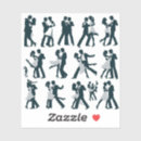 Search for white silhouette stickers Couple