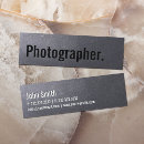 Search for portrait business cards Photographer