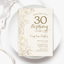 Search for ivory birthday invitations Floral