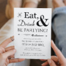 Search for eat drink and party invitations Retro