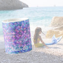 Search for mermaid scale mugs Purple