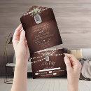 Search for gypsophila wedding invitations Wood