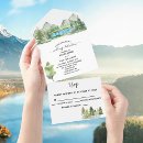 Search for outdoor wedding invitations All in one