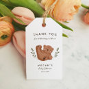 Search for thank you gift tags Baby shower