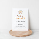 Search for boho rainbow baby shower invitations Brown