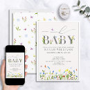 Search for pretty baby girl shower invitations Elegant