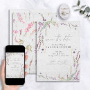 Search for wildflower save the dates Whimsical