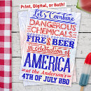 Search for funny 4th of july invitations America