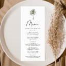 Search for beach wedding menus Modern